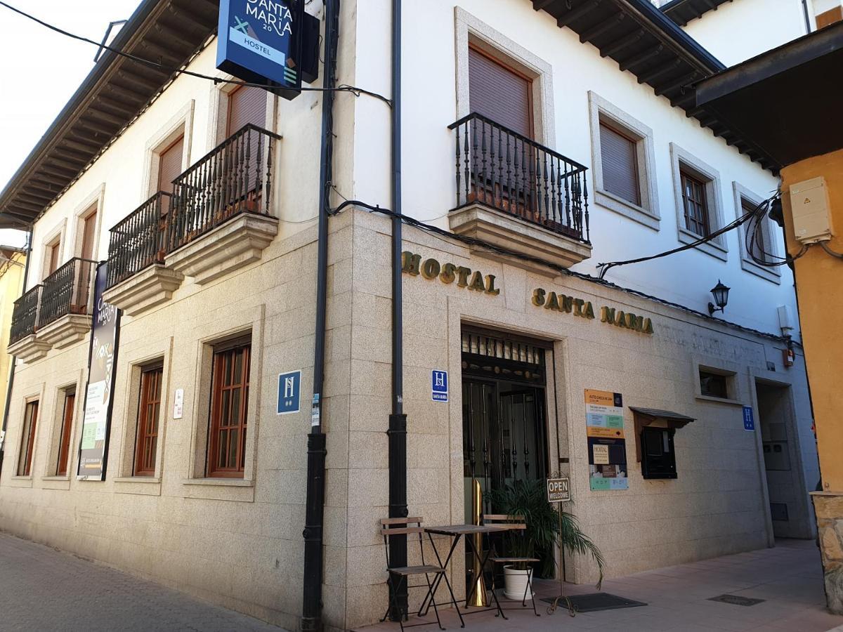 Hostal Santa Maria Cacabelos  Zewnętrze zdjęcie